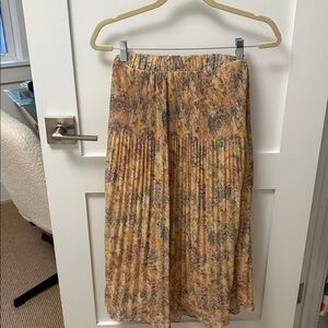H&M Multicolor Floral Maxi Skirt